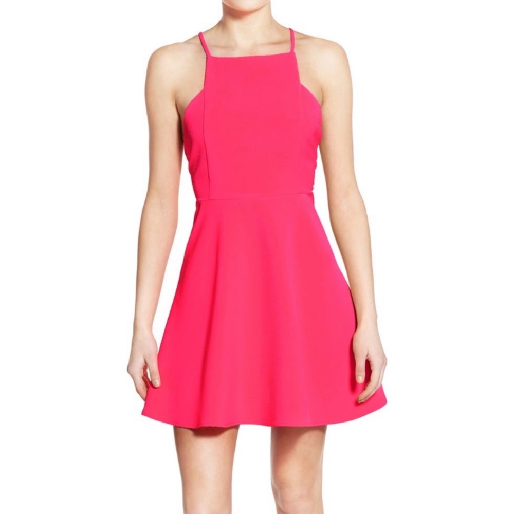 Square Neck Skater Dress